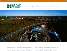 Tablet Screenshot of hefler.ca